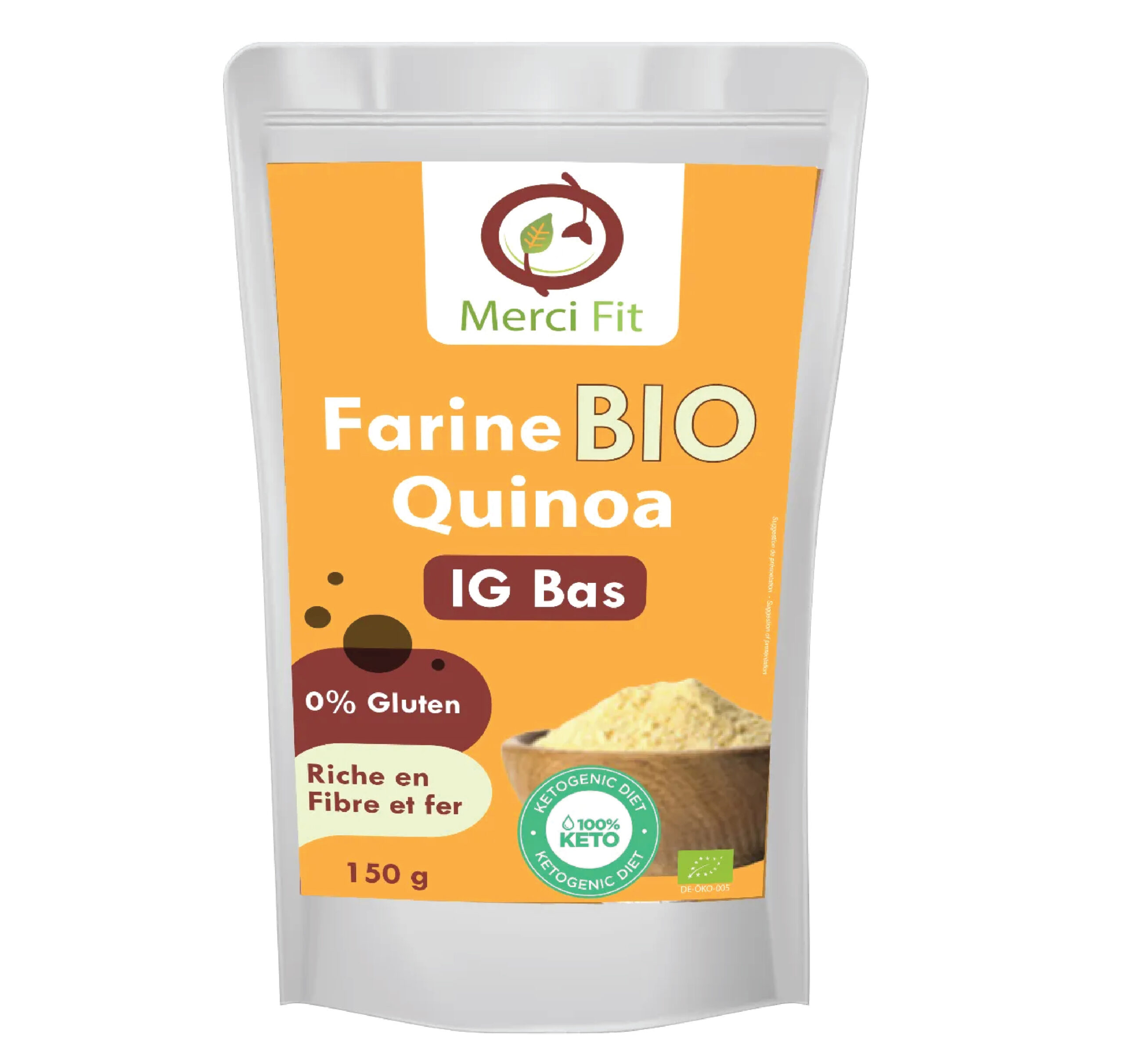 Farine de riz complet Bio 200g Merci Fit